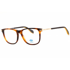 Adidas Unisex Eyeglasses - Dark Havana Rectangular Shape Full Rim Frame | OR5072 052