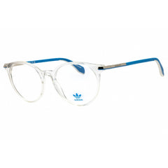 Adidas Unisex Eyeglasses - Crystal/Silver/Blue Acetate Full Rim Frame | OR5073 027