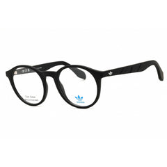 Adidas Unisex Eyeglasses - Shiny Black Injected Propionate Round Frame | OR5075 001