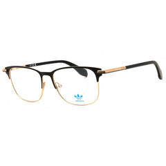Adidas Men's Eyeglasses - Black/Gold Metal Rectangular Full Rim Frame | OR5081 005