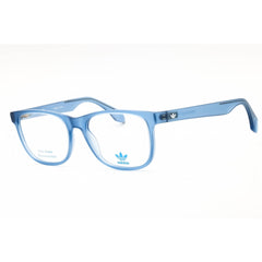 Adidas Men's Eyeglasses - Matte Light Blue Rectangular Full Rim Frame | OR5086 085