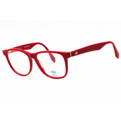 Adidas Unisex Eyeglasses - Shiny Red Acetate Rectangular Full Rim Frame | OR5092 066