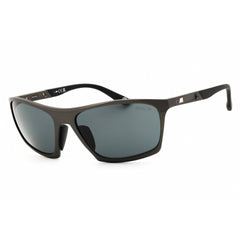 BMW Men's Sunglasses - Matte Gunmetal Rectangular Shape Full Rim Frame | BW0047-P 09D