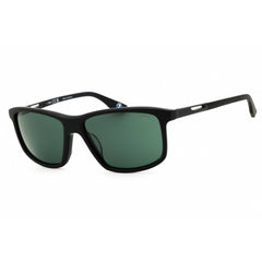 BMW Men's Sunglasses - Matte Black Acetate Rectangular Full Rim Frame | BW0063-H 02N
