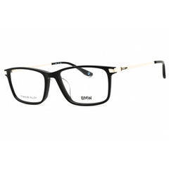 BMW Men's Eyeglasses - Shiny Black Acetate Rectangular Full Rim Frame | BW5073-H 001
