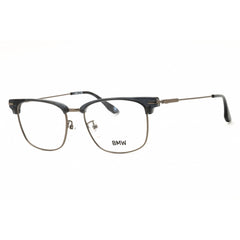 BMW Men's Eyeglasses - Rectangular Shape Grey/Ruthenium Metal Frame | BW5096-H 020