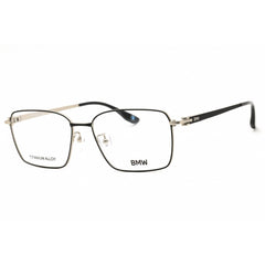 BMW Men's Eyeglasses - Rectangular Shape Black/Ruthenium Titanium Frame | BW5097-H 005