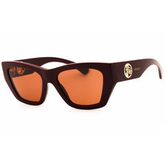 Burberry Women's Sunglasses - Cat Eye Bordeaux Acetate Full Rim Frame | 0BE4492 411973