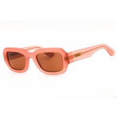 Calvin Klein Unisex Sunglasses - Peach Acetate Oval Full Rim Frame | CK24511S 835
