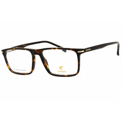 Carrera Men's Eyeglasses - Havana Plastic Rectangular Full Rim Frame | 347 0LVL 00