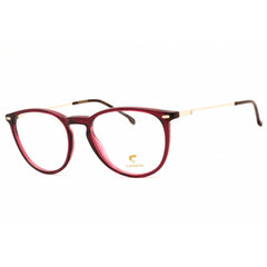 Carrera Women's Eyeglasses - Burgundy Plastic Round Full Rim Frame | 2050T 0LHF 00