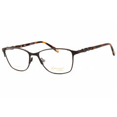 Emozioni Women's Eyeglasses - Brown Metal Rectangular Shape Frame | EM 4390 009Q 00