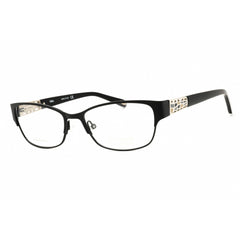 Emozioni Women's Eyeglasses - Matte Black Metal Full Rim Frame | EM 4387 0003 00