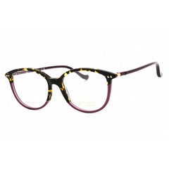 Emozioni Women's Eyeglasses - Havana Violet Plastic Full Rim Frame | EM 8505 0AY0 00