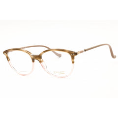 Emozioni Women's Eyeglasses - Havana Beige Plastic Full Rim Frame | EM 8505 0XLT 00
