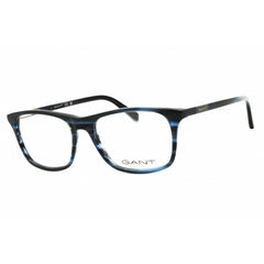 Gant Men's Eyeglasses - Rectangular Blue/Black Acetate Full Rim Frame | GA3268 092