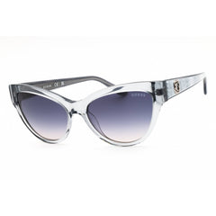 Guess Women's Sunglasses - Grey Acetate Cat Eye Shape Full Rim Frame | GU00112 20B