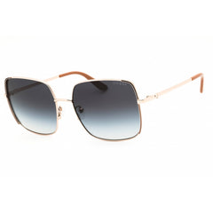 Guess Women's Sunglasses - Gold Metal Rectangular Shape Full Rim Frame | GU00194 32B