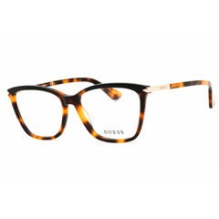 Guess Women's Eyeglasses - Blonde Havana Rectangular Shape Full Rim Frame | GU2880 053