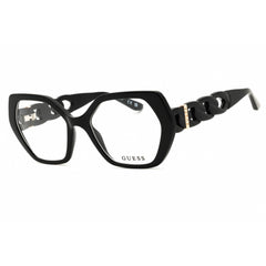Guess Women's Eyeglasses - Shiny Black Oversized Shape Full Rim Frame | GU50116 001