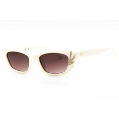 Guess by Marciano Women's Sunglasses - Ivory Rectangular Full Rim Frame | GM0822 25F