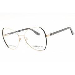 Guess by Marciano Women's Eyeglasses - Grey/Gold/Black Full Rim Frame | GM50015 020