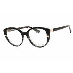 Guess by Marciano Women's Eyeglasses - Black/Gold Acetate Oval Frame | GM0375 005