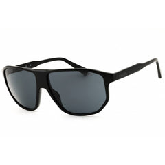 Guess Factory Men's Sunglasses - Oval Shape Shiny Black Full Rim Frame | GF00010 01A