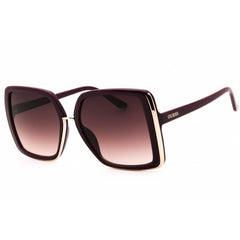 Guess Factory Women's Sunglasses - Oversized Shape Red Full Rim Frame | GF00068 68T