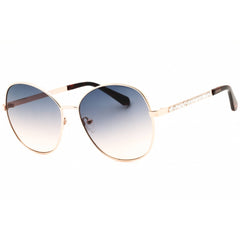Guess Factory Women's Sunglasses - Round Shiny Rose Gold Metal Frame | GF00075 28W