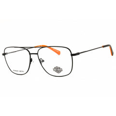 Harley Davidson Men's Eyeglasses - Matte Black Rectangular Full Rim Frame | HD0948 002