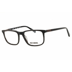 Harley Davidson Men's Eyeglasses - Black Rectangular Full Rim Frame | HD50046 005