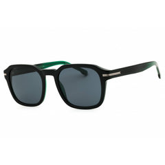 Hugo Boss Men's Sunglasses - Grey/Green Acetate Oval Full Rim Frame | 1627/S 03U5 IR