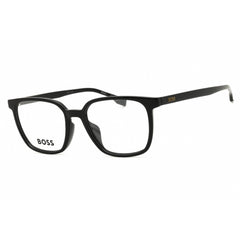 Hugo Boss Men's Eyeglasses - Black Plastic Rectangular Shape Frame | 1679/F 0807 00