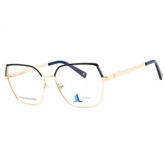 J. Landon Women's Eyeglasses - Pink/Gold Metal Cat Eye Full Rim Frame | JL50002 033