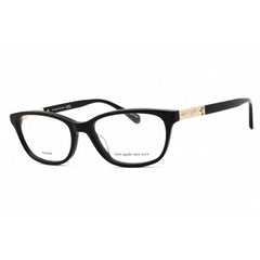 Kate Spade Women's Eyeglasses - Black Rectangular Shape Full Rim Frame | HAZEN 0807 00