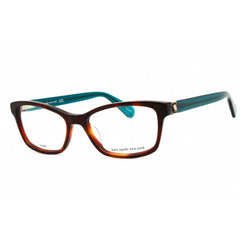 Kate Spade Women's Eyeglasses - Havana Rectangular Full Rim Frame | RENNE 0086 00