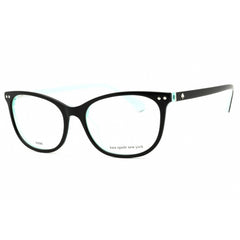 Kate Spade Women's Eyeglasses - Black Plastic Oval Full Rim Frame | RAELYNN 0807 00