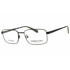 Kenneth Cole New York Men's Eyeglasses - Matte Black Rectangular Frame | KC0315 002