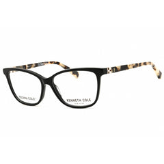 Kenneth Cole New York Women's Eyeglasses - Shiny Black Rectangular Frame | KC0335 001