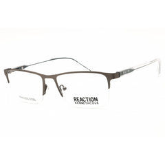 Kenneth Cole Reaction Men's Eyeglasses - Matte Gunmetal Half Rim Frame | RN50004 009