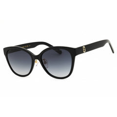 Marc Jacobs Women's Sunglasses - Round Black Plastic Full Rim Frame | 648/G/S 0807 9O