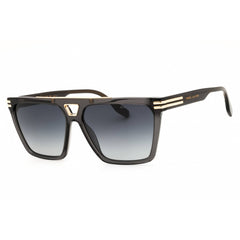 Marc Jacobs Men's Sunglasses - Rectangular Shape Grey Plastic Frame | 717/S 0KB7 9O