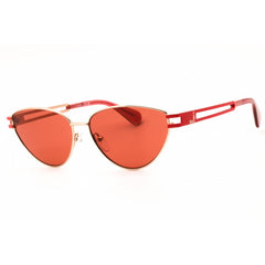 Max & Co Women's Sunglasses - Shiny Rose Gold Full Rim Cat Eye Frame | MO0089 28S