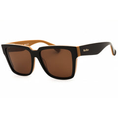 Max Mara Women's Sunglasses - Dark Brown/Black Acetate Full Rim Frame | MM0078 50N