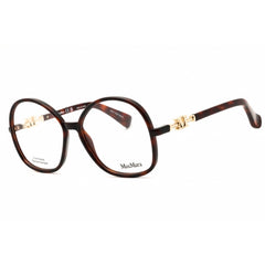 Max Mara Women's Eyeglasses - Red Havana Oversized Shape Full Rim Frame | MM5100 054