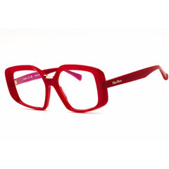 Max Mara Women's Eyeglasses - Shiny Red Oversized Shape Full Rim Frame | MM5131-B 066