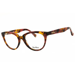 Max Mara Women's Eyeglasses - Coloured Havana Acetate Cat Eye Shape Frame | MM5132 055