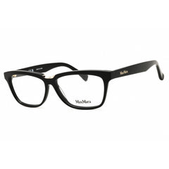 Max Mara Women's Eyeglasses - Shiny Black Rectangular Full Rim Frame | MM5133 001