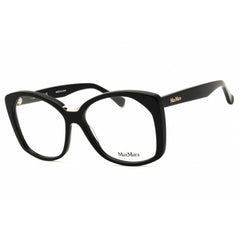 Max Mara Women's Eyeglasses - Shiny Black Oversized Shape Full Rim Frame | MM5141 001